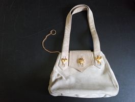 Christian Lacroix Wildleder Handtasche Schultertasche Tasche