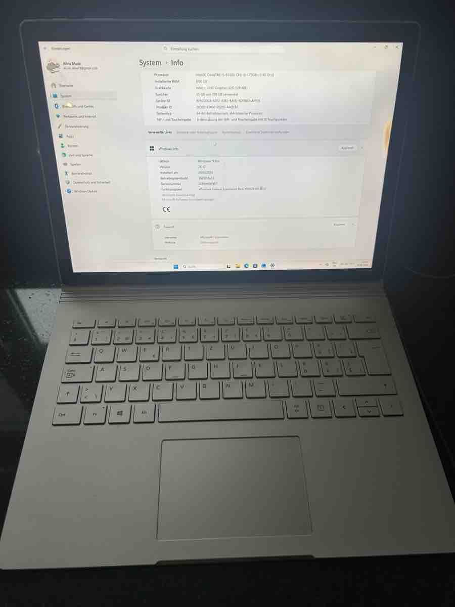 Microsoft Notebooks: Microsoft Surface Book Laptop 13.5 Zoll – Gebraucht aus Buchs SG von mero08 1