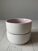 4 Maxwell & Williams TINT Müslischalen Grau & Rosa