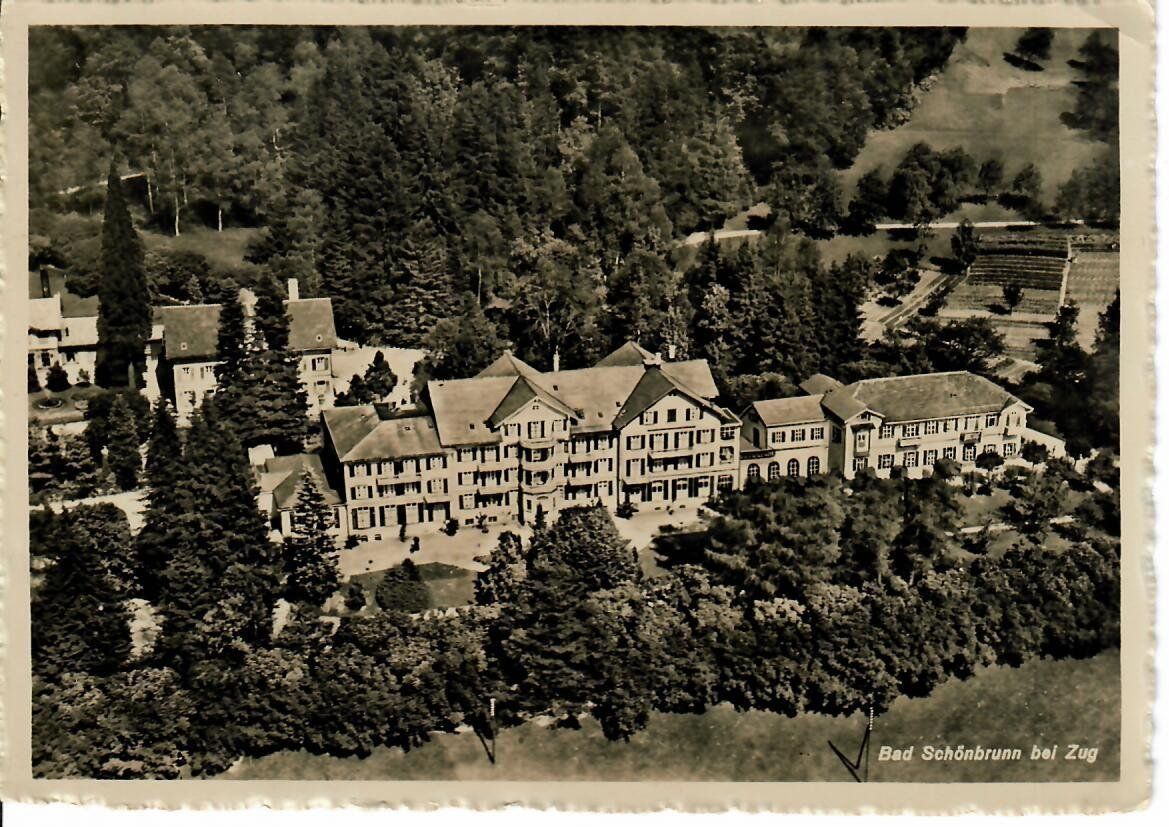 Cartoline postali: Bad Schönbrunn bei Zug  1946 – Usato da Hochdorf venduto da Ziegel-16