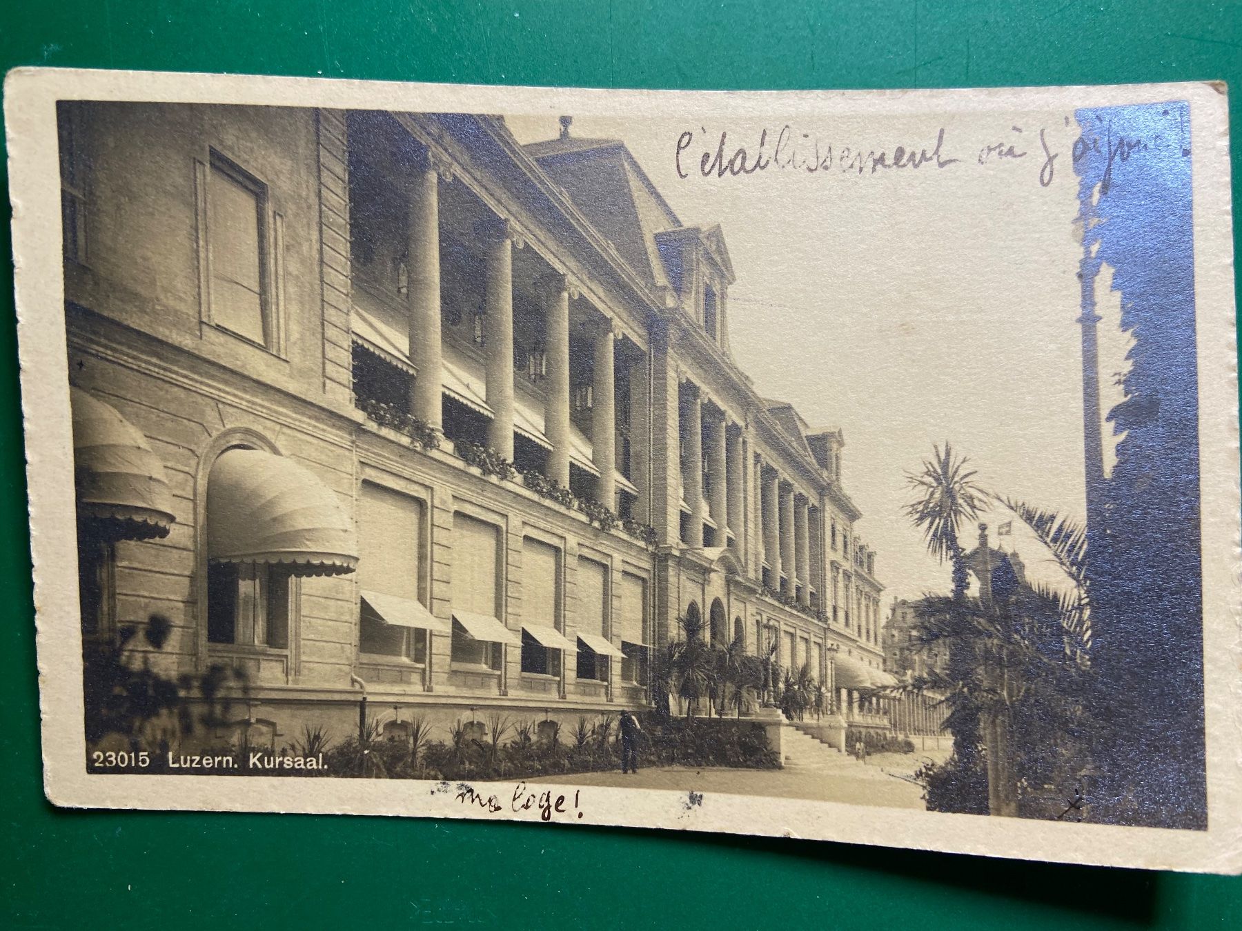 Cartoline postali: Luzern - Kursaal – Usato da Steg VS venduto da _vinci_