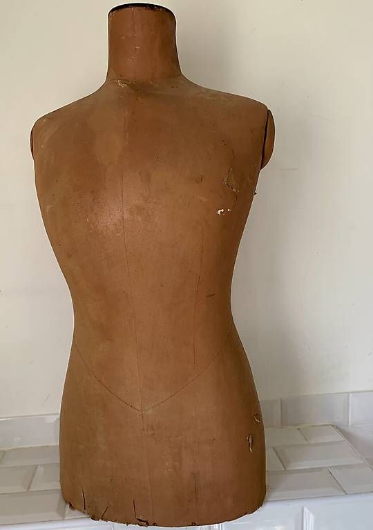 Allestimento di negozi e stand fieristici: Mannequin de couture ancien – Usato da Montreux venduto da Barber_Swiss_Vintage 1