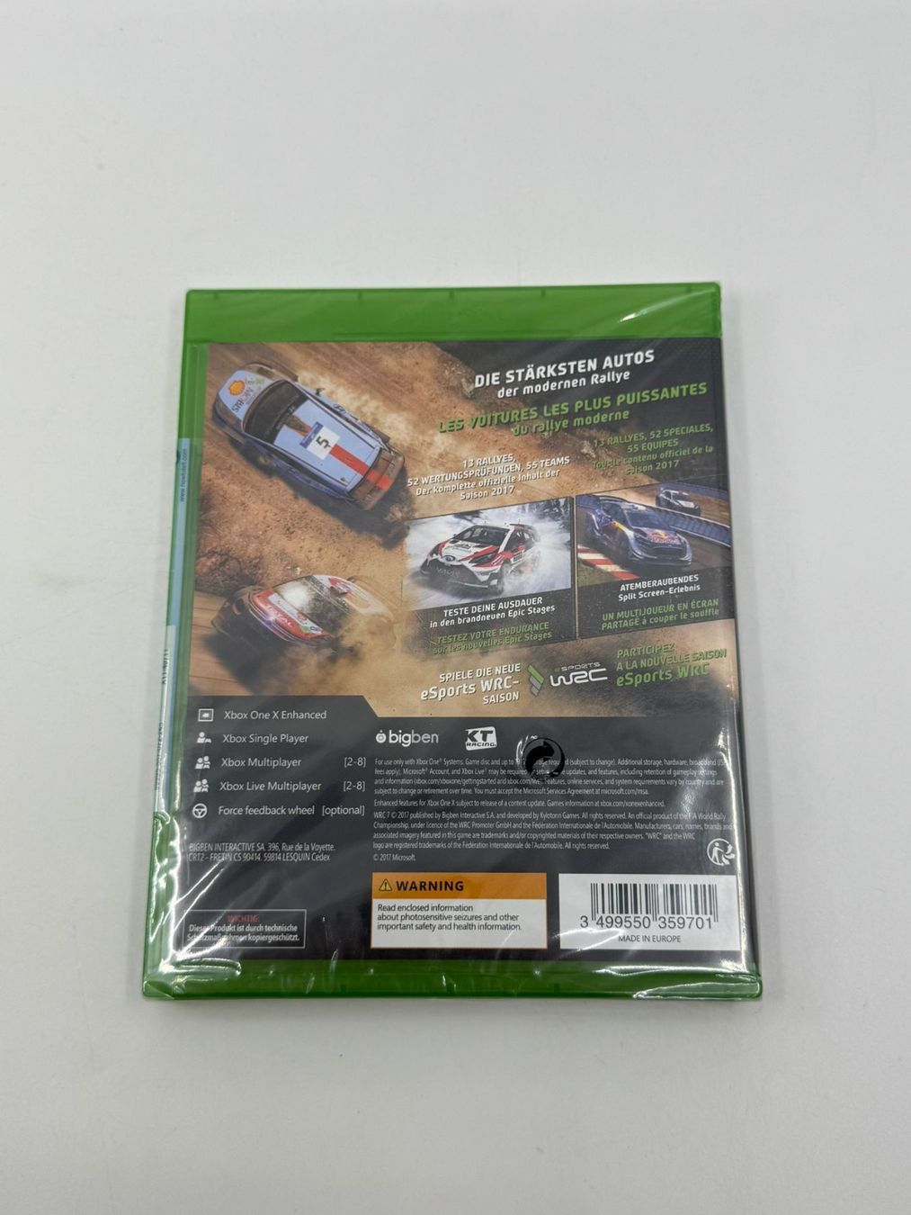 Giochi: WRC 7 (XBOX ONE) SEALED – Nuovo e nell'imballaggio originale da Herisau venduto da Seyashop1 1