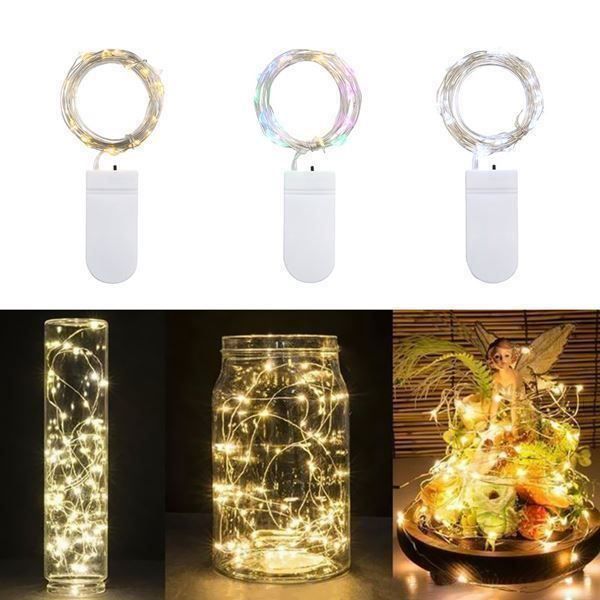 Ghirlande e barre luminose: 3m LED Lichterkette inklusive Batterien – Nuovo e nell'imballaggio originale da Diepoldsau venduto da preisparadies-ch