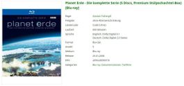 Planet Erde - Die komplette Serie - [Blu-ray]
