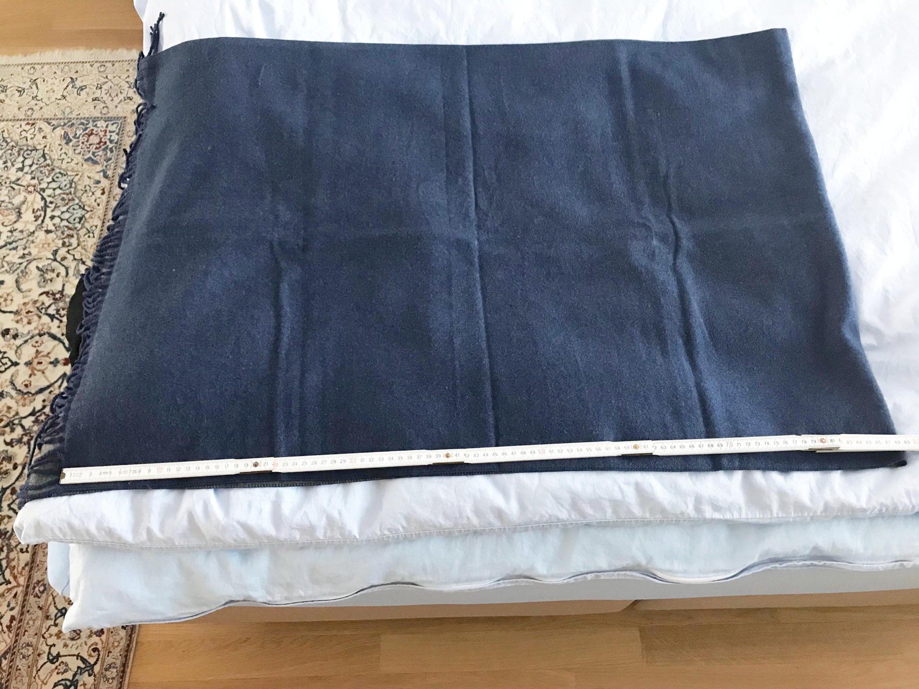 Foulard & Sciarpe: CELINE & CLARA Schal blau/grau double face, neu – Nuovo (secondo la descrizione) da Egg b. Zürich venduto da chimago 4