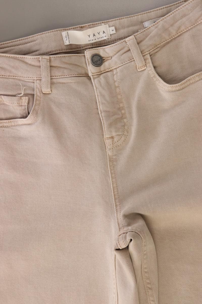 Pantaloni: YAYA Five-Pocket-Hose Gr. 34 braun – Usato da Neustadt an der Waldnaab venduto da SecondLifeFashion 1