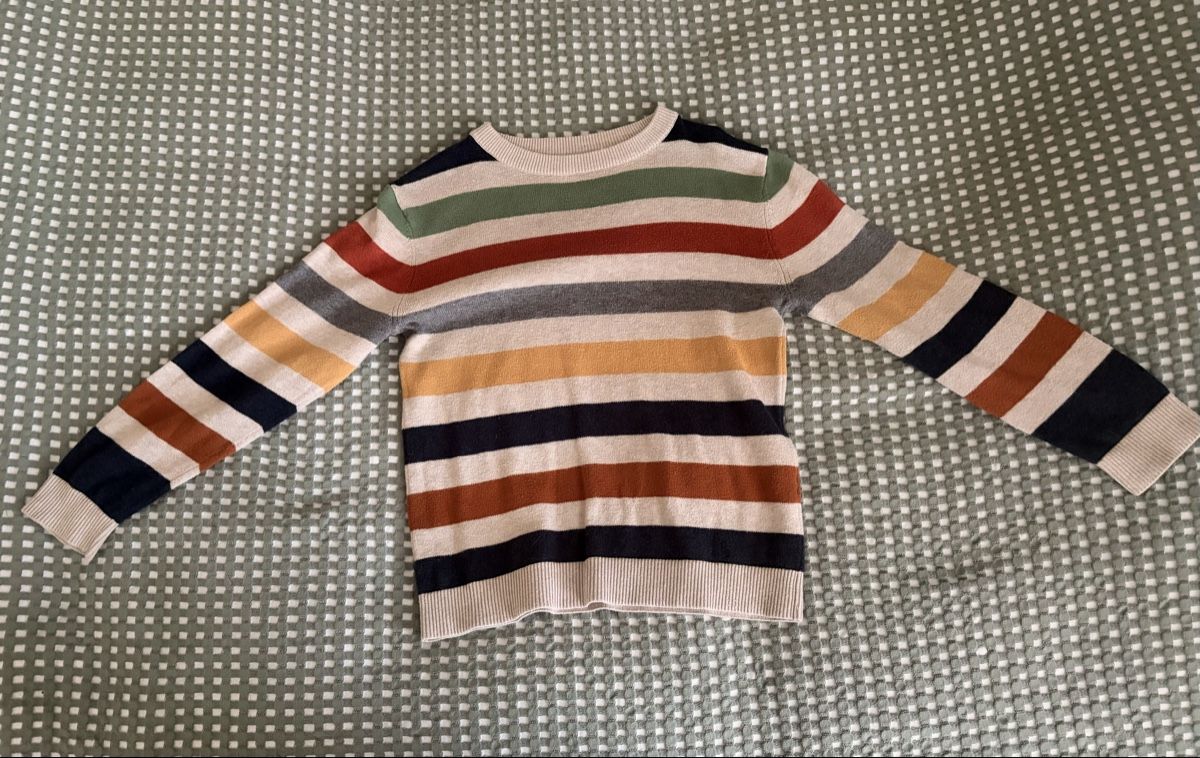 H&M Maglioni & Felpe: H&M Pullover, Gr. 122/128 gestreift  – Usato da Thun venduto da Spiga-Wenger 4
