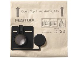 Festool Staubsauger Beutel CT/CTL/CTM 22 (5 Stück) Neu!
