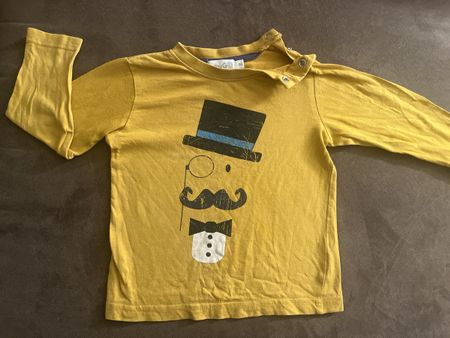T-Shirt Gr. 86 Senfgelb