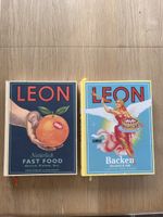 Kochbuch Leon Backen und Fast Food guter Zustand