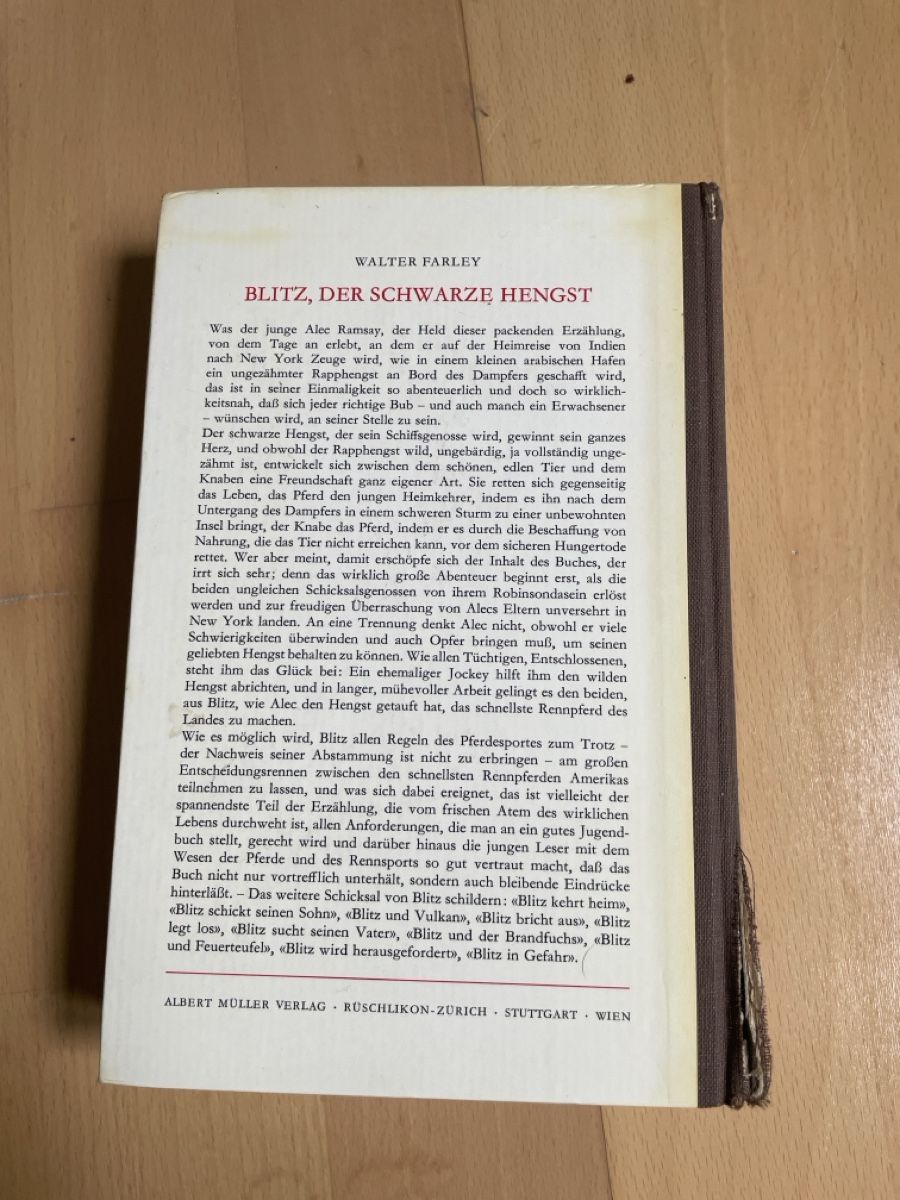 Bücher: Blitz Bücher, Band 1 und Band 4 – Gebraucht aus Turbenthal von rosen17 4