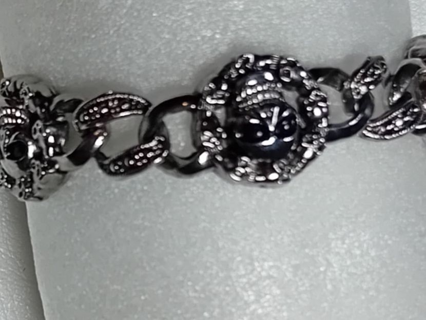 Bracciali & Braccialetti: herren armband edelsthal,,,glanzig – Nuovo (secondo la descrizione) da Basel venduto da bij_5hqd