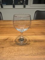 Wein Glas transparent 15 cm Höhe guter Zustand