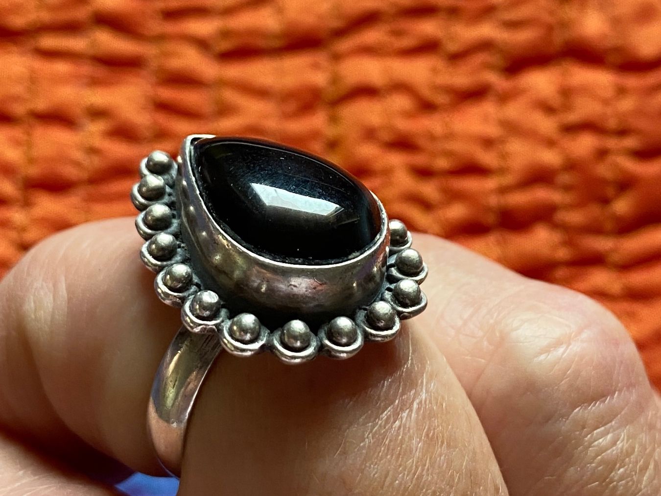 Anelli: Bague avec onyx en taille 58 – Usato da Clarens venduto da OptitesJoliesChoses 2