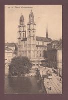ZÜRICH - Grossmünster - Tram