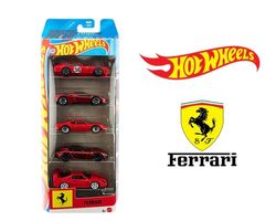 Hot Wheels Ferrari 5er-Pack OVP