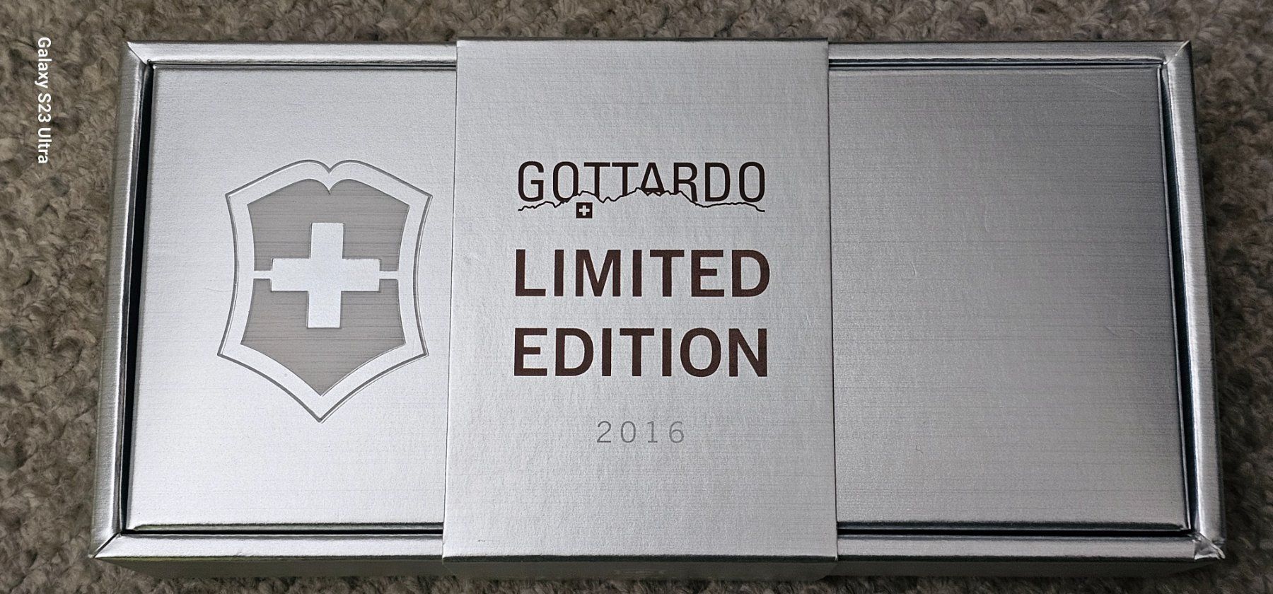 Coltelli tascabile: Victorinox Sackmesser Gotthardo Nr. 165 /2016 – Nuovo e nell'imballaggio originale da Volketswil venduto da Rego66 5