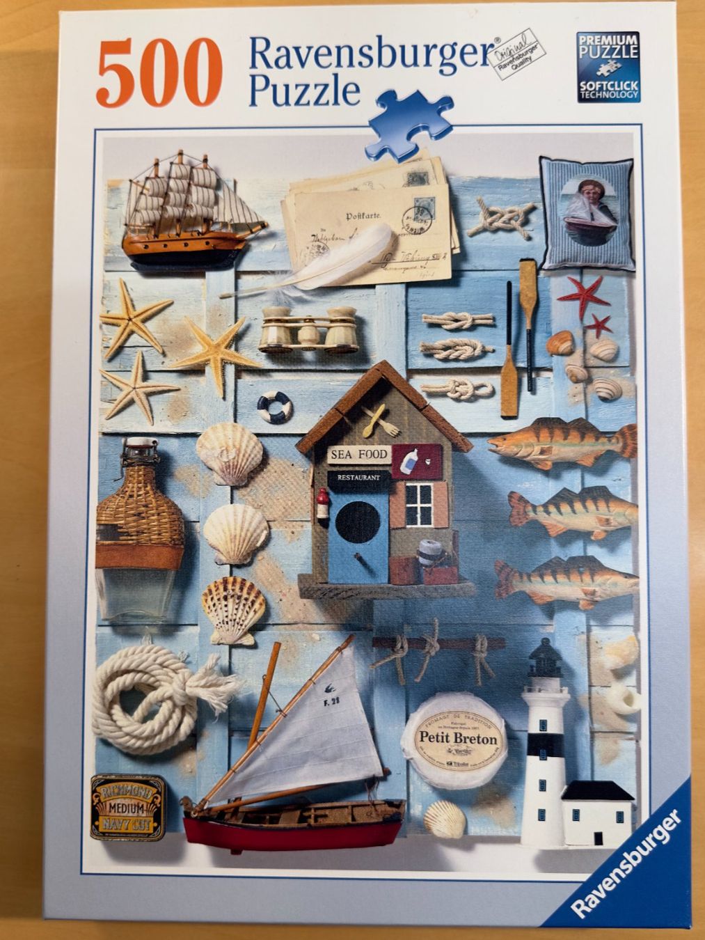 Ravensburger Puzzles: Ravensburger Puzzle Maritimes Flair. 500Teile – Gebraucht aus Dürnten von RaschaKatz