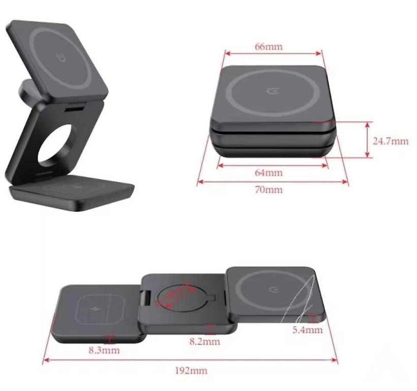 Caricabatterie: 3-in-1 Wireless Ladestation – Usato da Roggwil BE venduto da pet_6pws 4