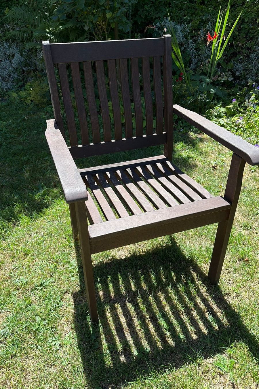 Pfister Sedie: 4 Gartensessel aus Holz – Usato da Ebmatingen venduto da Ramses1896 3
