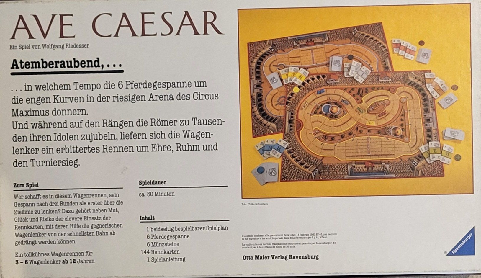 Jeux: Ave Caesar – D'occasion à altendorf par keskomat 1