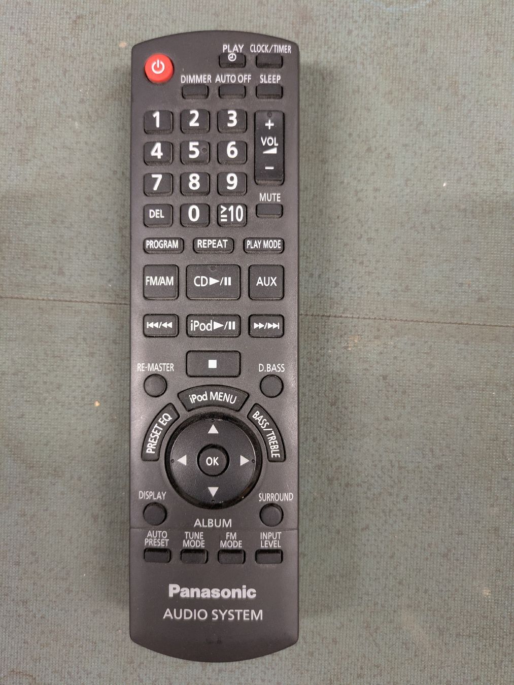 Panasonic Fernbedienungen: Panasonic Audio System Fernbedienung – Gebraucht aus Deitingen von myQuint