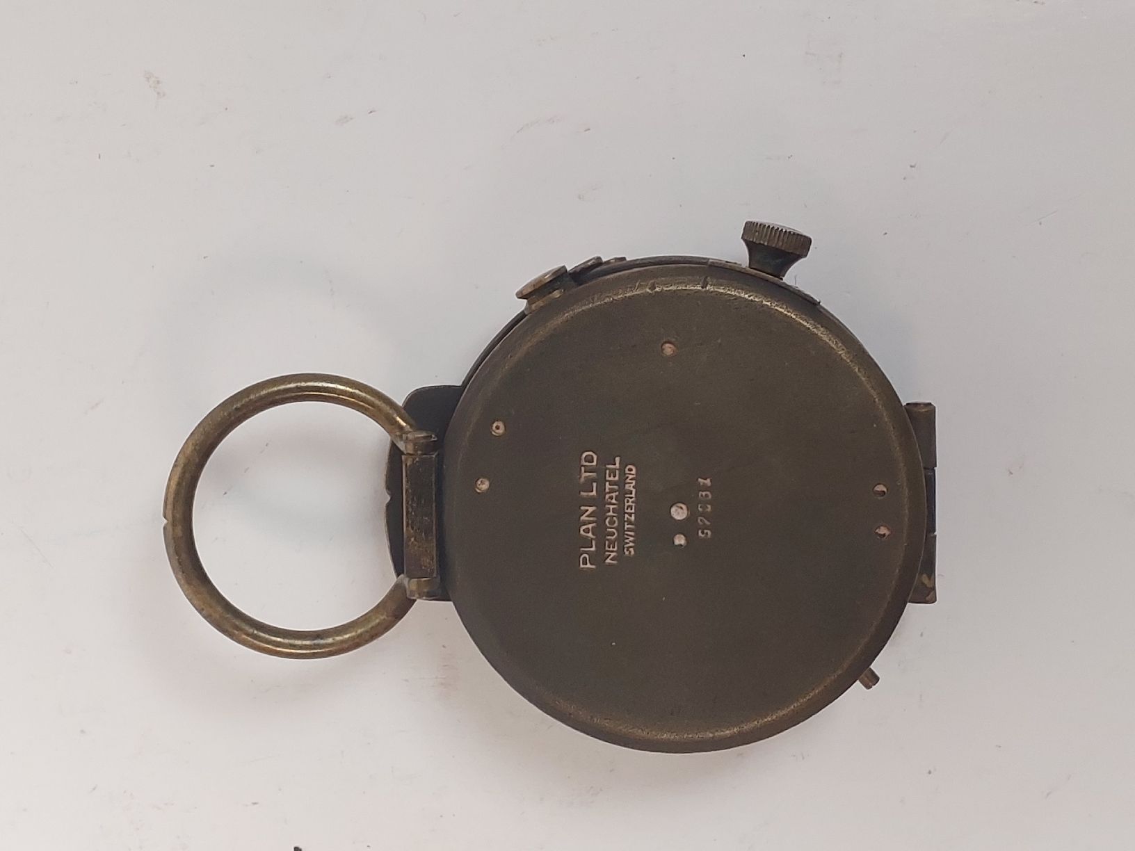 GPS & Strumenti di misurazione: Alter Kompass PLAN LTD Neuchâtel – U.S. Engineer Corps – Usato da Luzern venduto da CaritasZentral 2