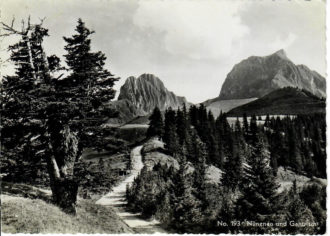 Cartoline postali: Nünenen und Gantrisch – Usato da Hochdorf venduto da Ziegel-16