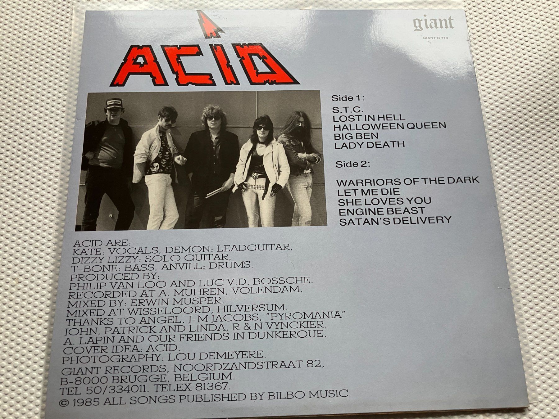 Dischi in vinile: Acid – Usato da Aarwangen venduto da Jukebox3 2