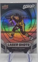 Eishockeykarte Sidney Crosby Laser Shots neuwertig NHL