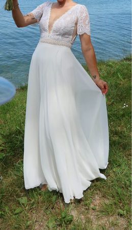 Brautkleid Gr. 36 Boho