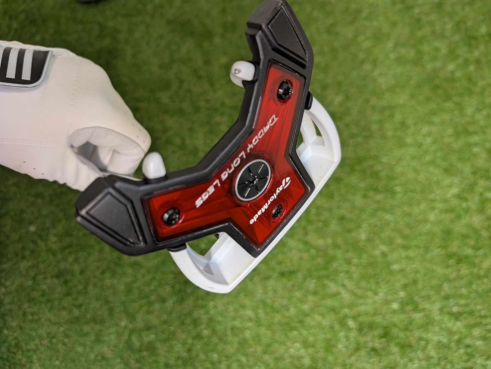 Taylor Made Schläger & Sets: TaylorMade Ghost Spider Daddy Long Legs Putter rot 36" – Gebraucht aus Uerikon von Chreggus_Golfshop 1