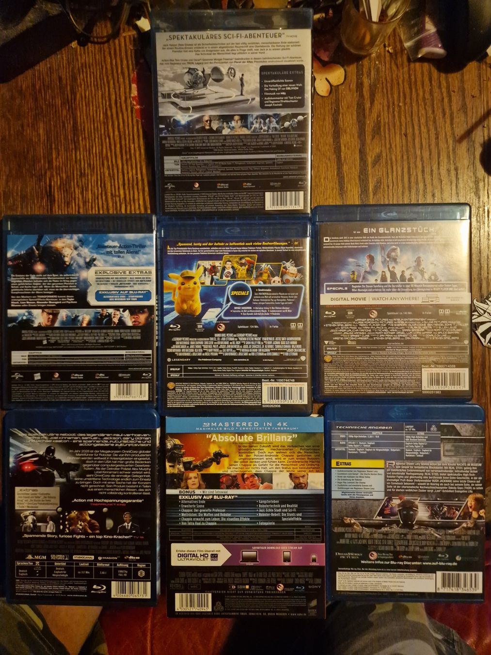 Alle DVDs: Blu-ray Filme Sci-Fi Action Set 7 Stück – Gebraucht aus wünnewil von mar_f2z8 1