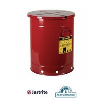 neuer Sammelbehälter, manuell, rot, 80 Liter