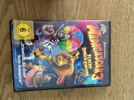 Madagascar 3 DVD Flucht durch Europa guter Zustand