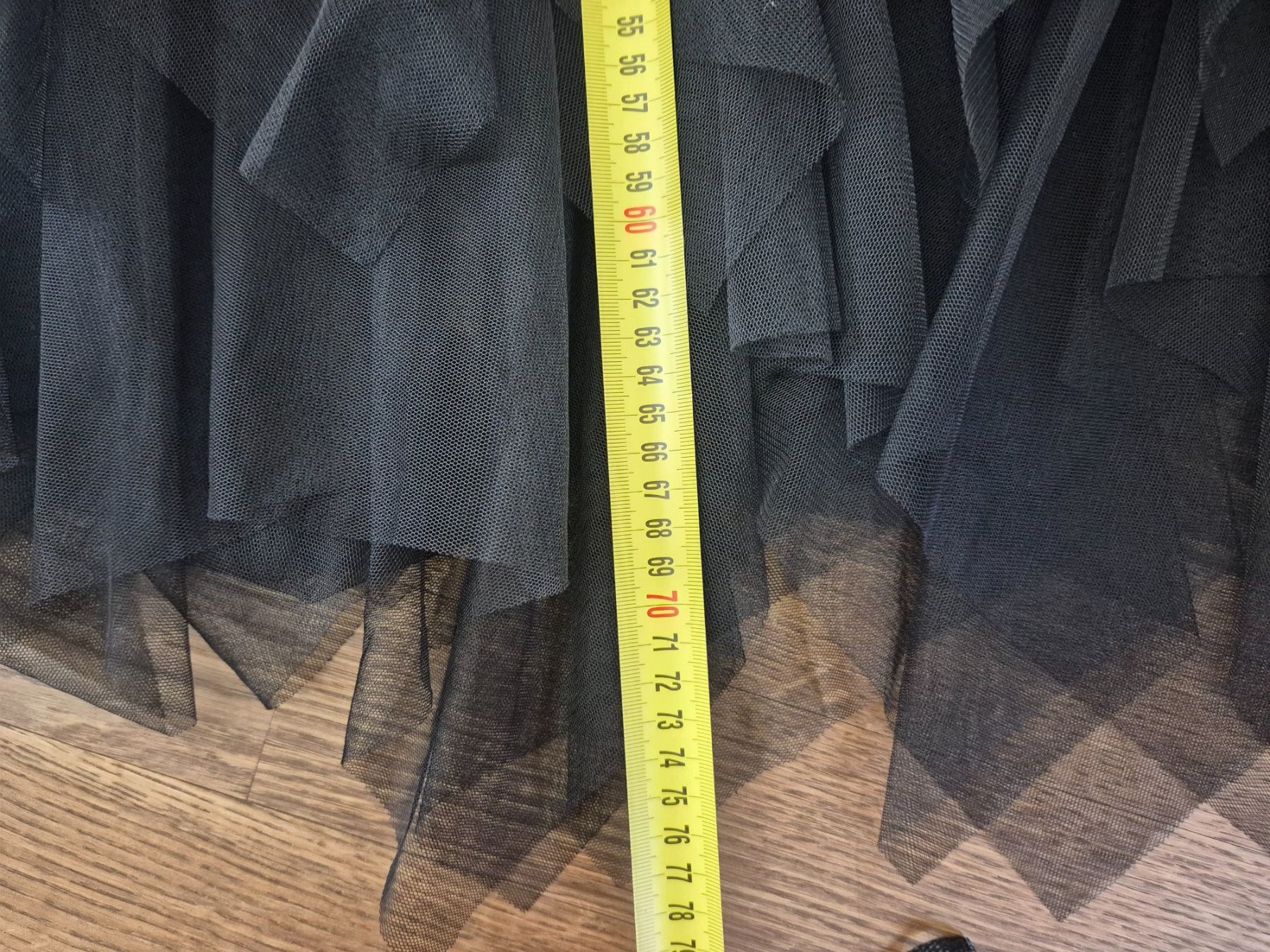 Jupes: Black chiffon skirt – D'occasion à Zürich par monadiederich 3