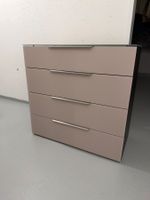 Kommode mit 4 Schubladen Rose Quarz