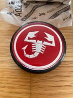 Fiat 500 abarth Original Neu Radnabendeckel Felgendeckel