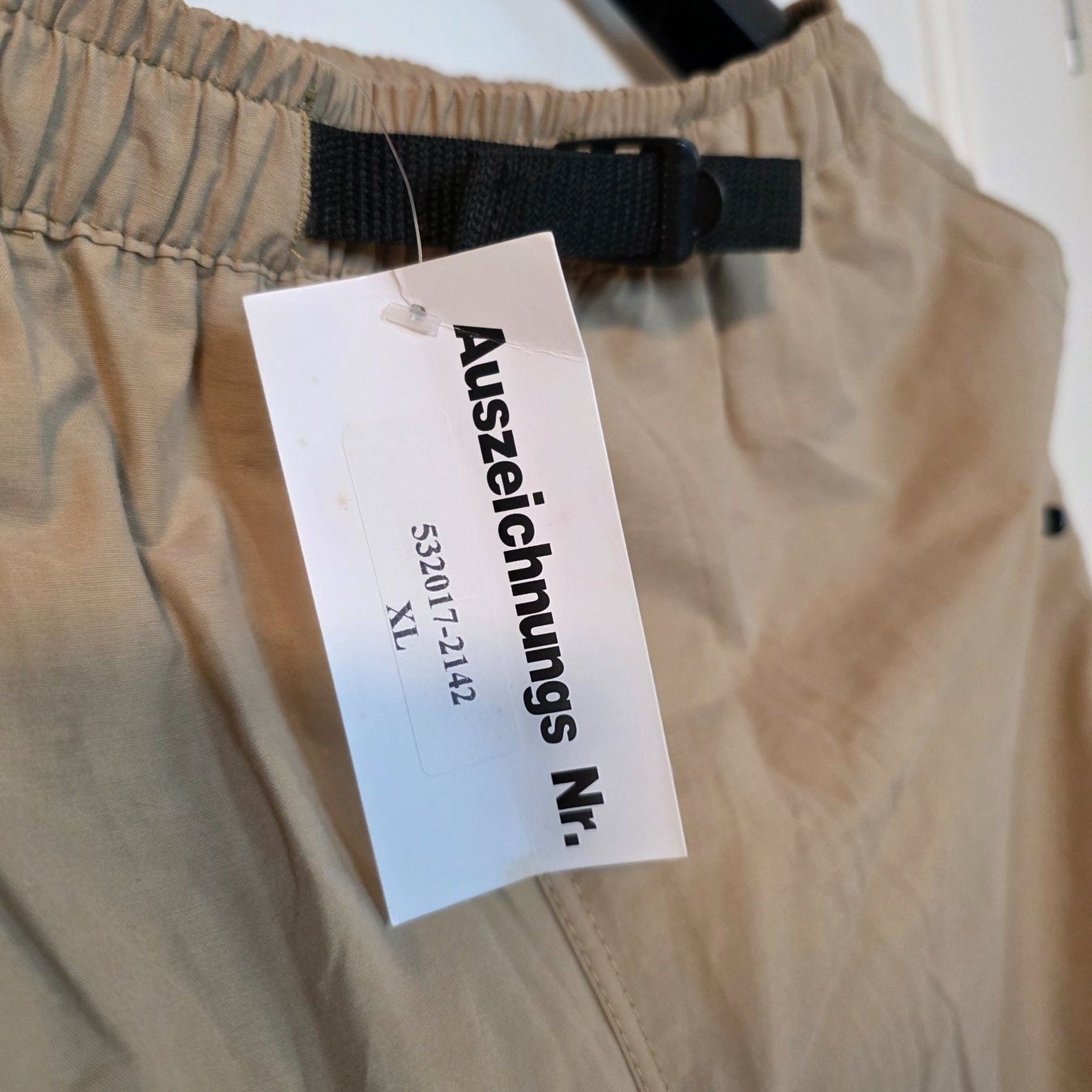 Pantaloni: Herrenhose XL beige neu leicht – Nuovo e nell'imballaggio originale da Wald ZH venduto da CapLux 6