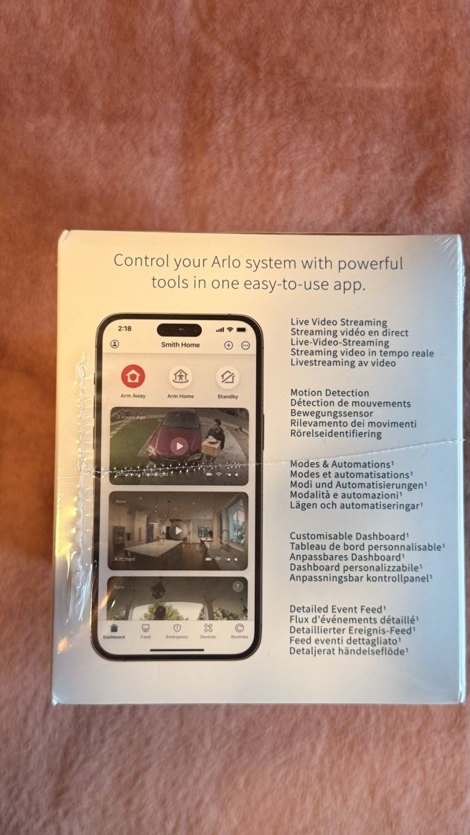 Arlo Videocamere: Arlo Essential Outdoor Camera – Nuovo e nell'imballaggio originale da Höchstetten venduto da Daniele40 2