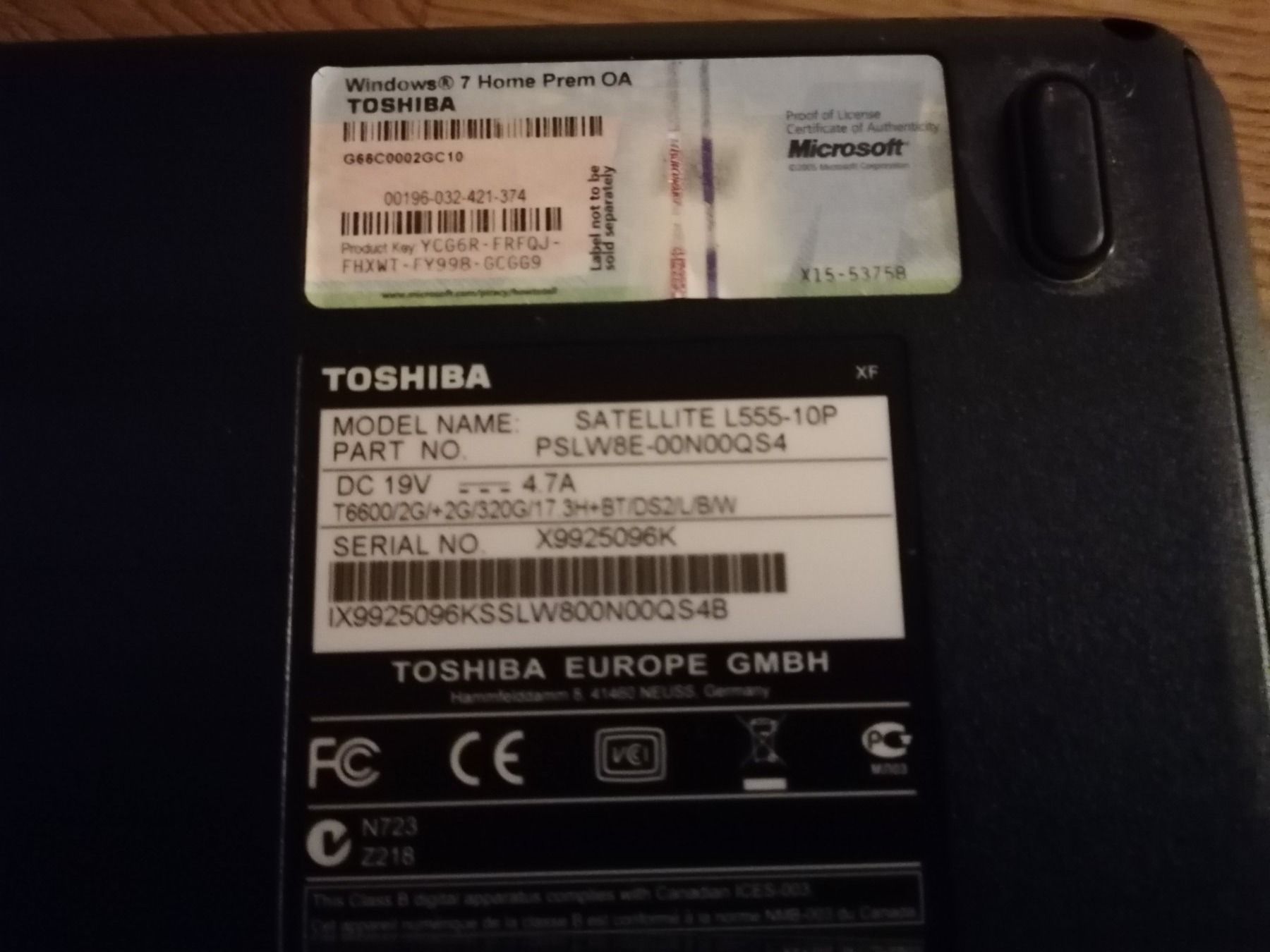 Toshiba Notebook: Toshiba Satellite Lap Top – Usato da Geroldswil venduto da Dirici 4