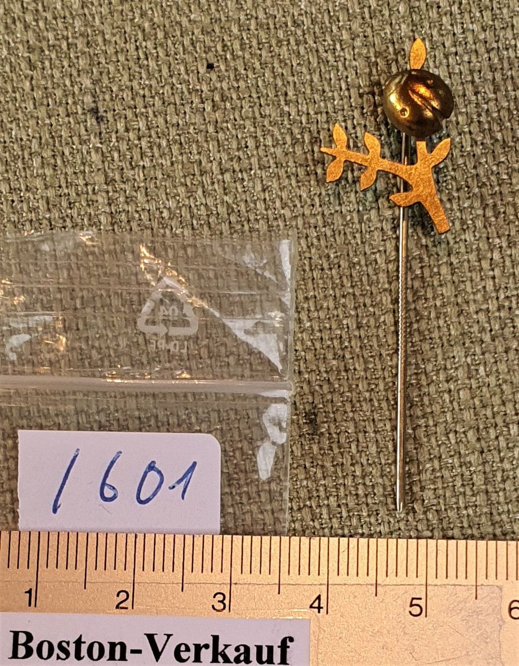 Spille & Fermagli: I601 - Nadel Abzeichen mit Marienkäfer – Usato da Reinach BL venduto da Boston-Verkauf 3