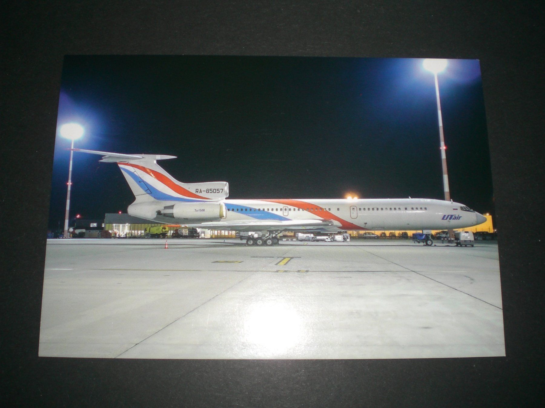 Ansichtskarten: Ansichtskarte Tu-154M – Gebraucht aus Grellingen von Neuron67