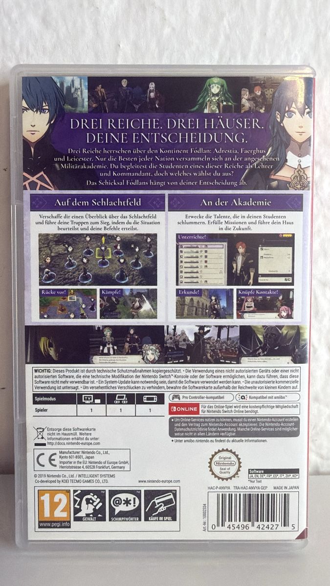 Nintendo Spiele: Nintendo Switch Fire Emblem Three Houses Game – Gebraucht aus Ehrendingen von bubulence 1