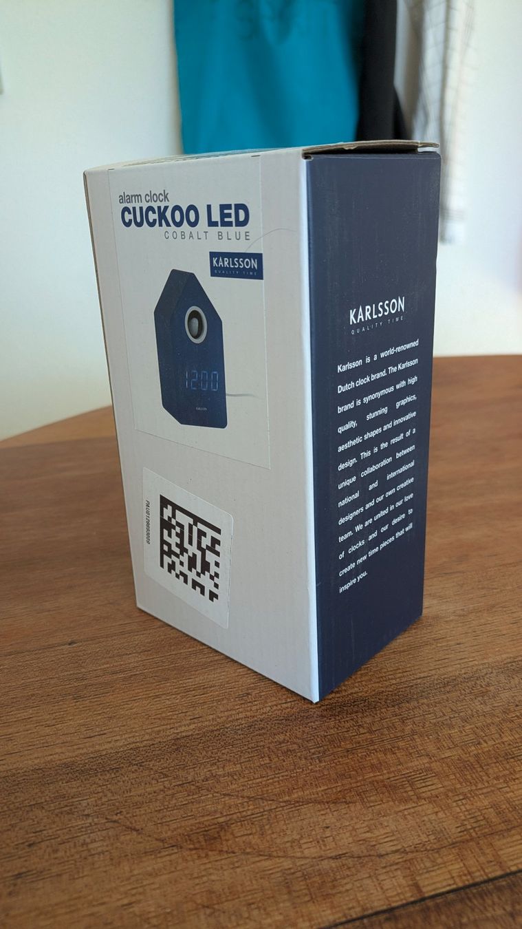 Sveglie: Karlsson Alarm Clock Cuckoo LED – Nuovo e nell'imballaggio originale da Bütschwil venduto da erlenzeisigschwarm 3