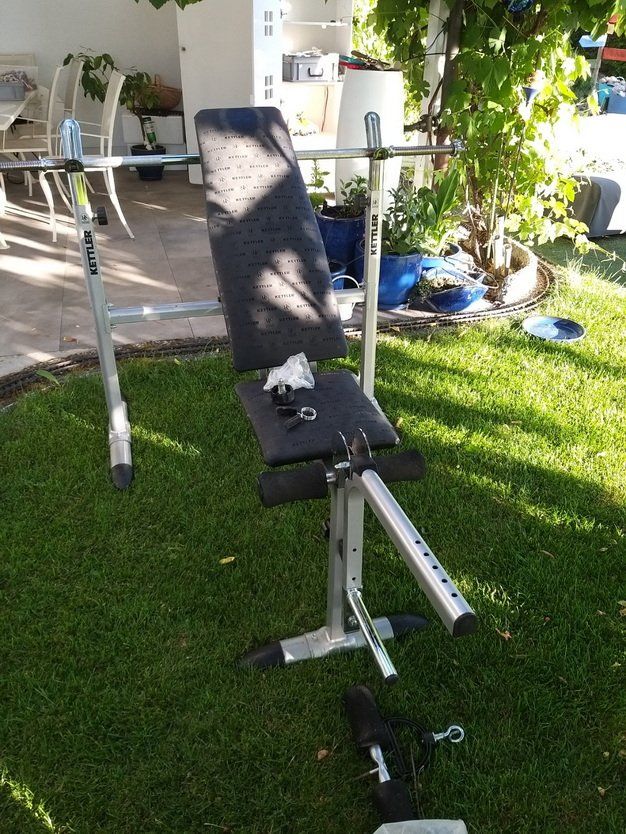 Kettler Hometrainer: Langhantelbank Kettler – Usato da Dierikon venduto da rolanddierikon01