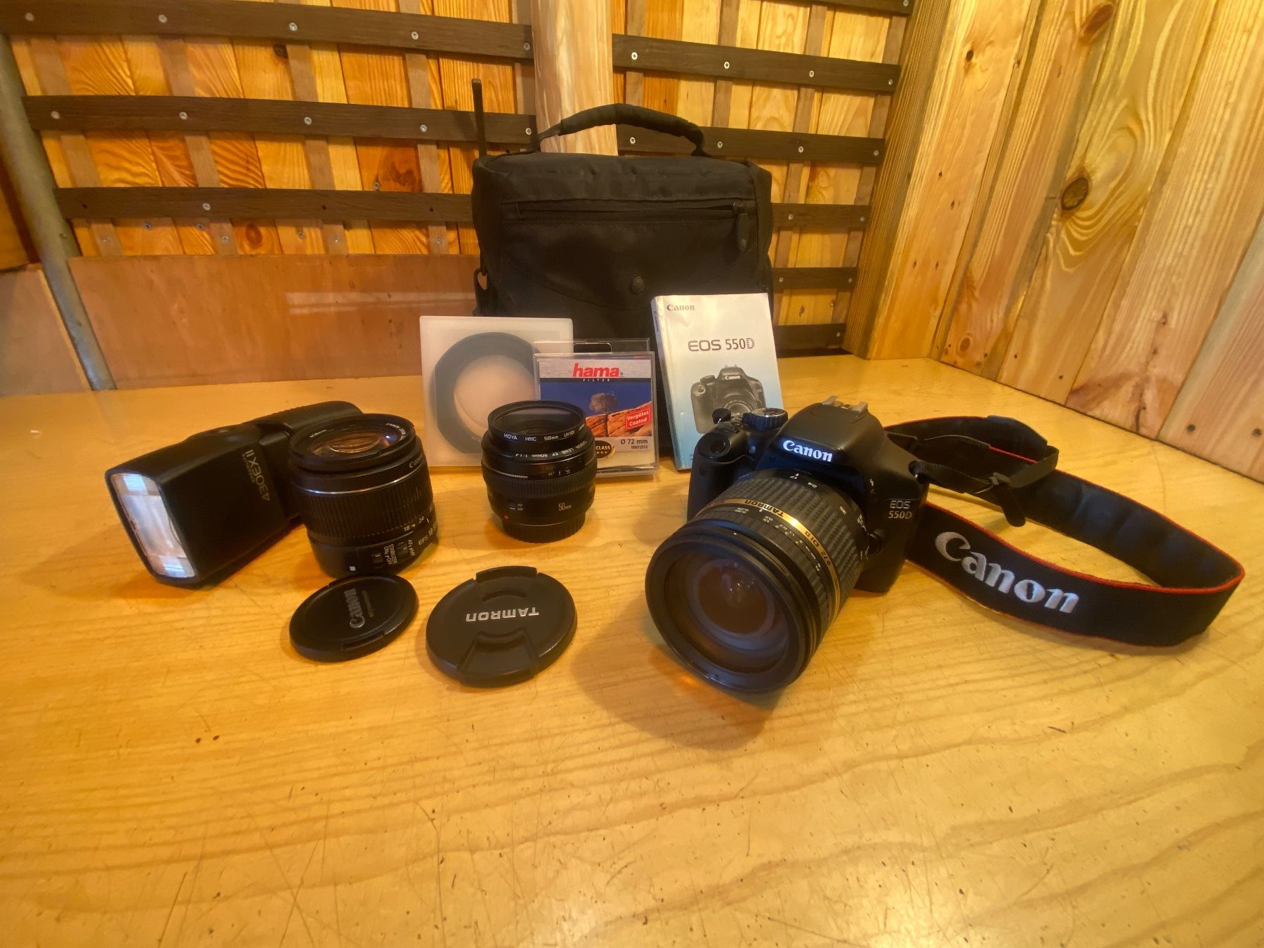 Canon Fotocamera: Canon EOS 550D + Zubehör Digital Kamera – Nuovo (secondo la descrizione) da Giebenach venduto da Toto222 1
