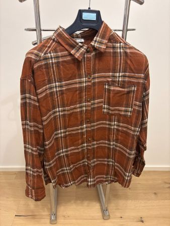 Braun karierte BluseHollister Gr. L
