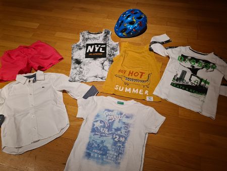 7 teiliges Set für coole Boys gr.122